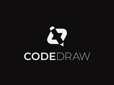 CodeDraw Logo Design by Aditya Chhatrala&nbsp; - clever logos