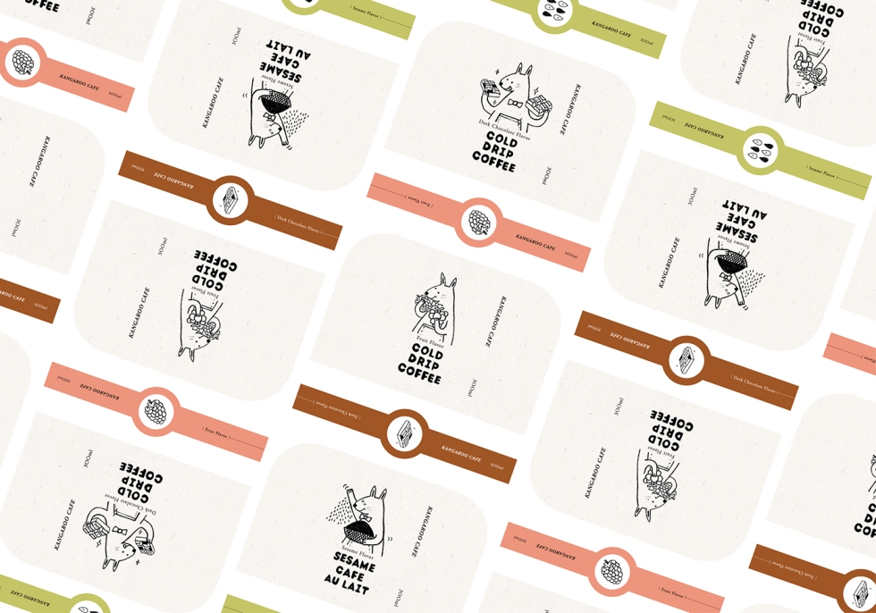 Coffee Packaging Design - Kangaroo Caf&eacute; 02