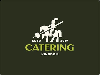 Catering Kingdom by Konstantin Reshetnikov - food logo ideas